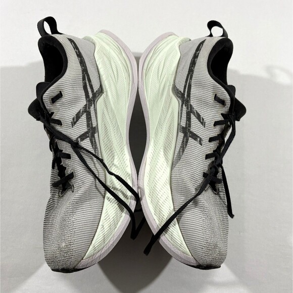 Asics Superblast 2 Running Shoes Mens Gray Lilac Hint 1013A127 Sneakers Sz 9.5